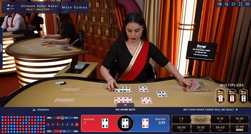 Andar bahar demo game in India